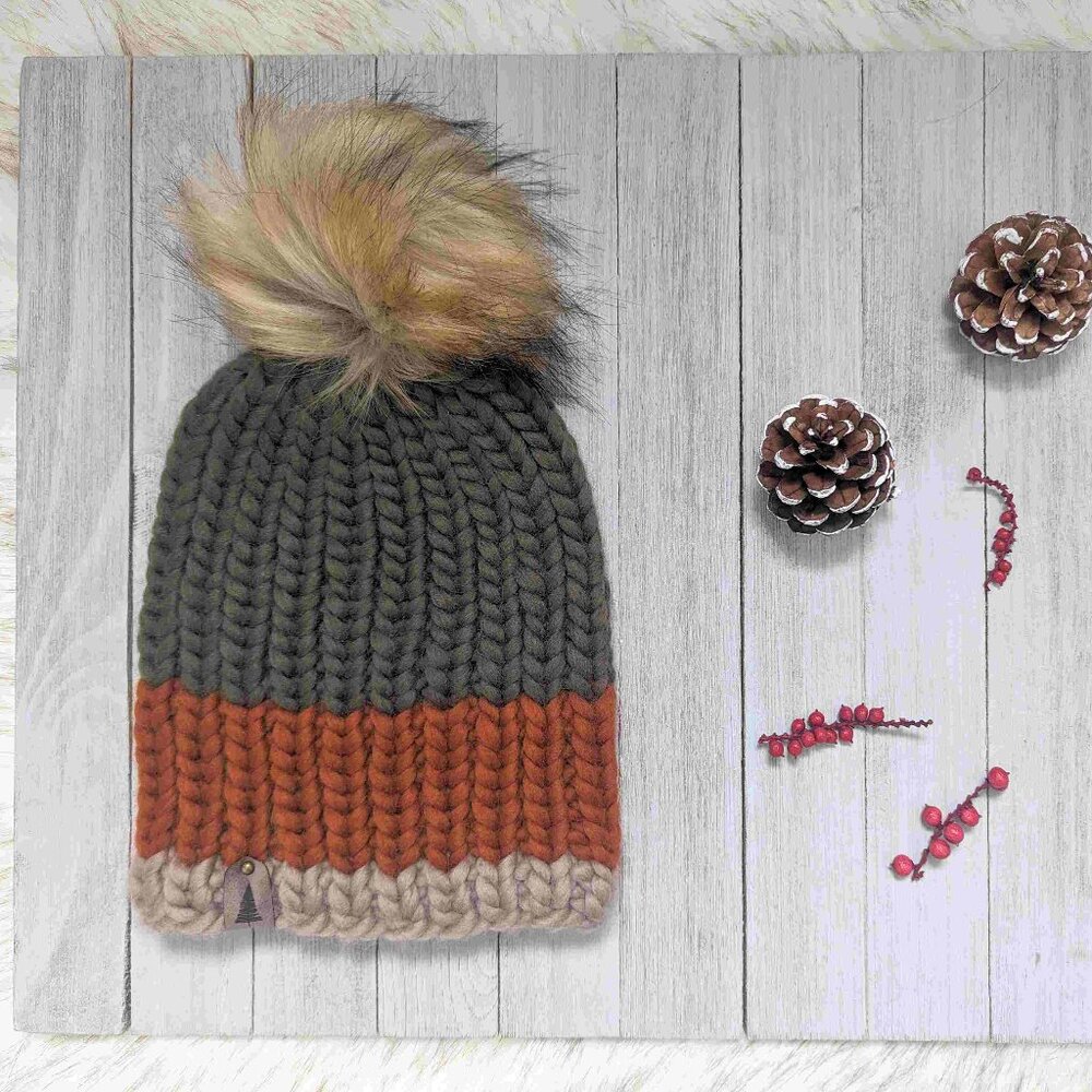 Hand Knit Luxury Ribbed Beanie